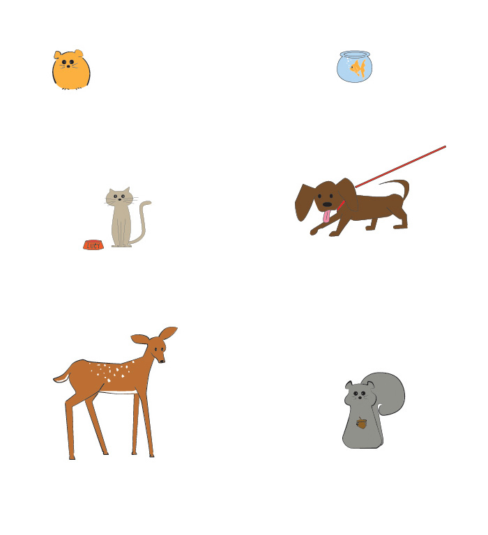 animal icon set